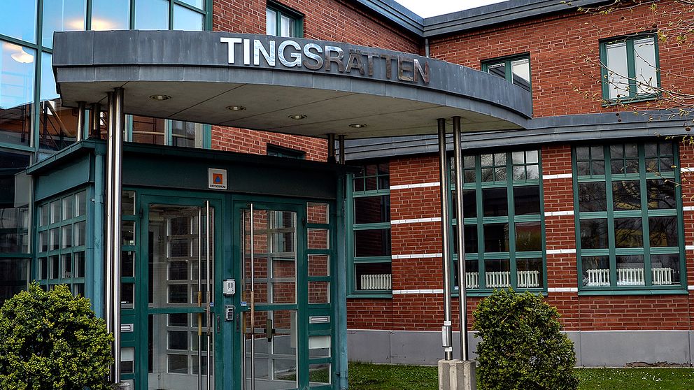 Entrén till Tingsrätten i Kristianstad