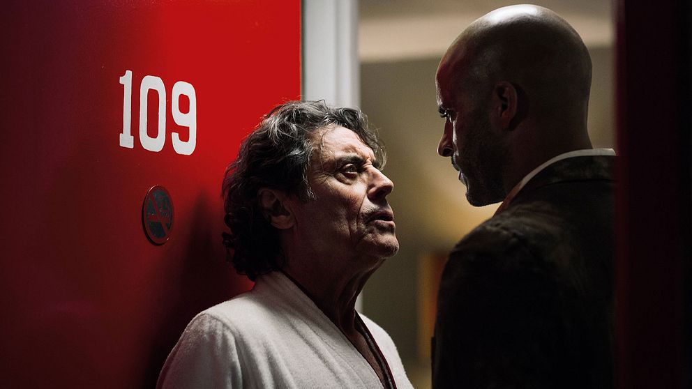 Den brittiske skådespelaren Ian McShane som Wednesday.