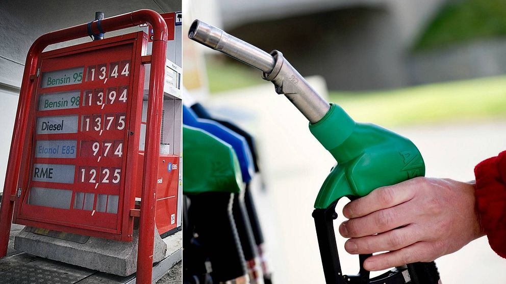 bränslepriser, bensin, tankar