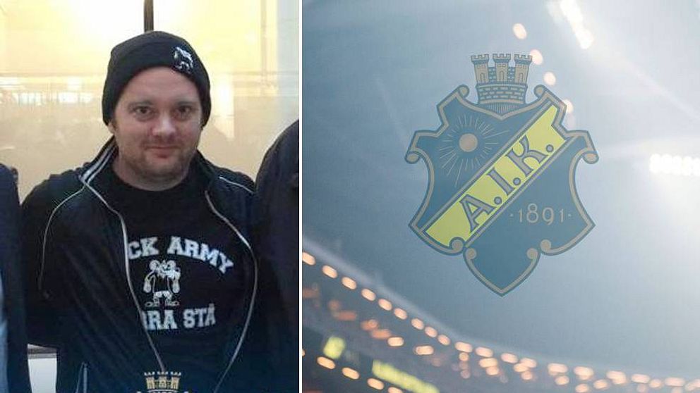 Petter Lindahl är ordförande i AIK:s supporterklubb Black Army.