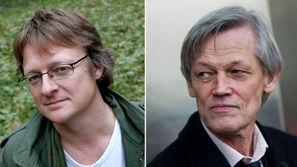 Före detta justitierådet Göran Lambertz (höger) går till attack mot journalisten Dan Josefsson, som står bakom dokumentären om Kevinfallet.