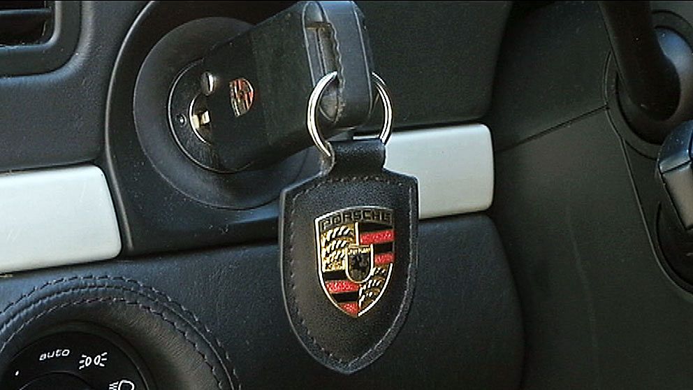 Porsche-bilnyckel