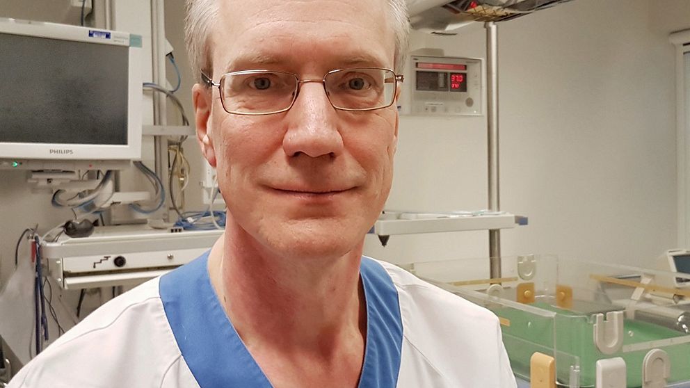 Erik Normann, sektionschef på neonatalogin