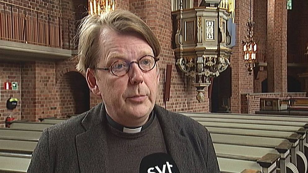 Kyrkoherden i Klosters Kyrka i Eskilstuna Johan Hedlund.