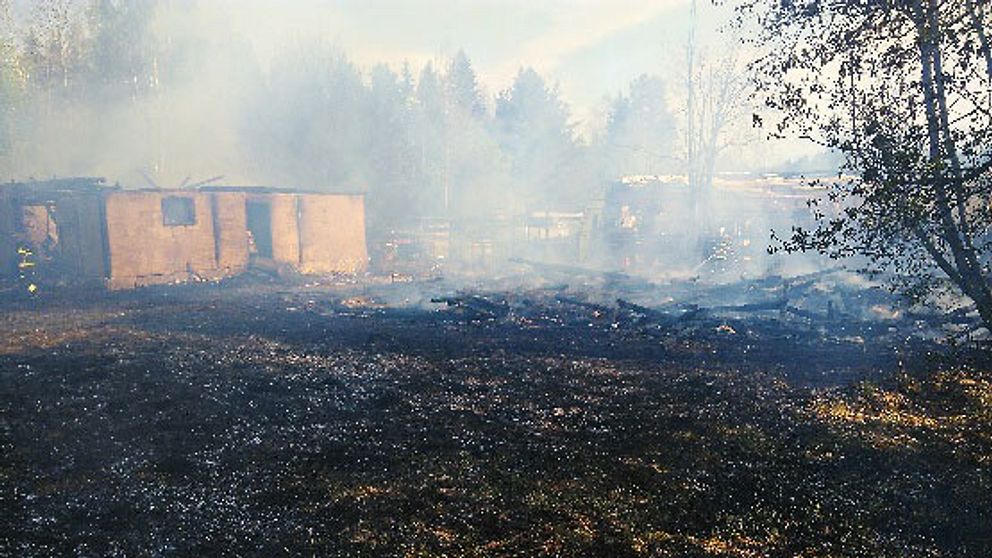 Ny brand i Voxnabruk SVT Nyheter