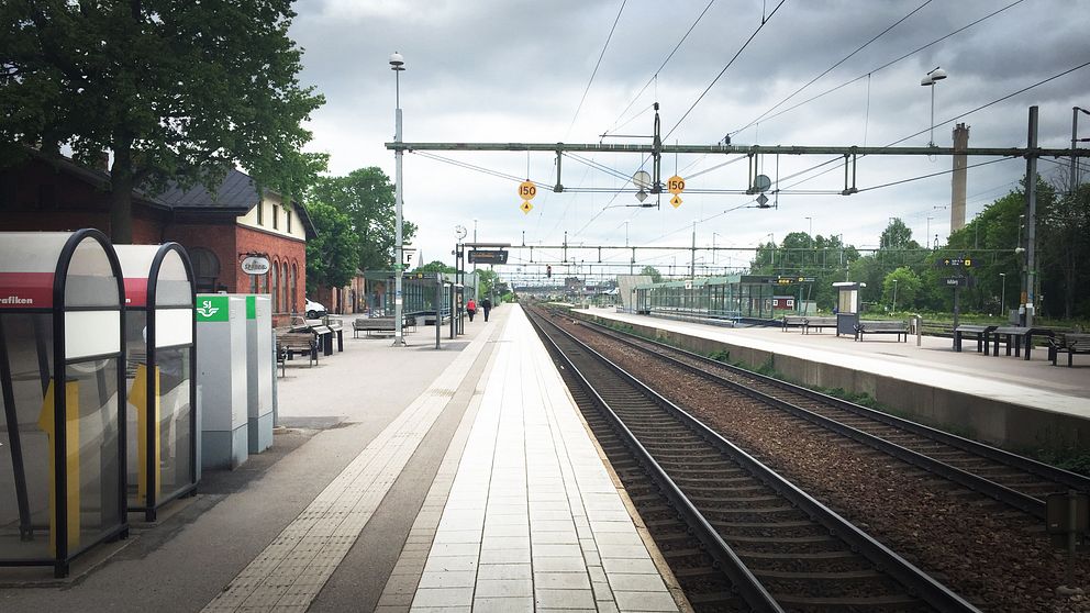 Hallsberg Centralstation.