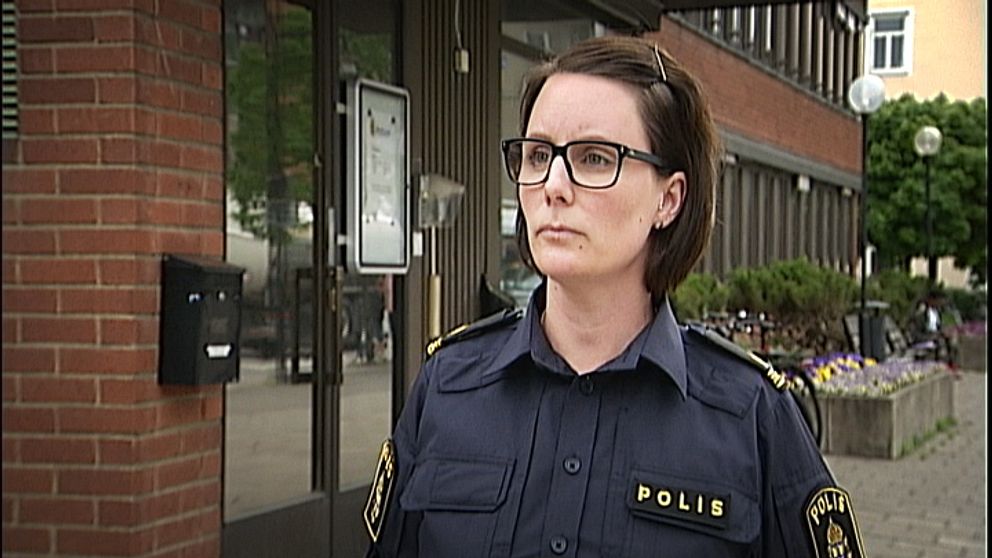 Karin Eldblom, polisinspektör vid polisen i Hallsberg.