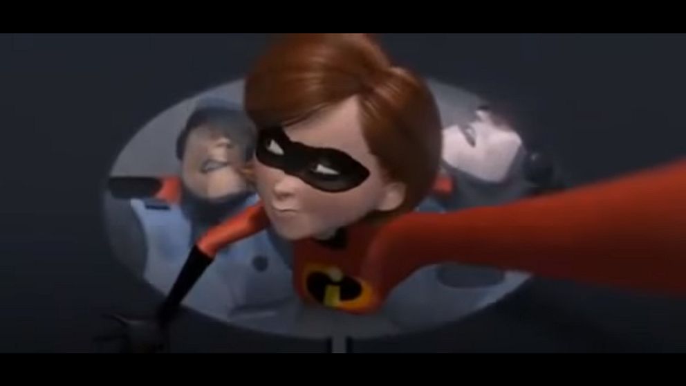 Elastigirl från The Incredibles (2004).