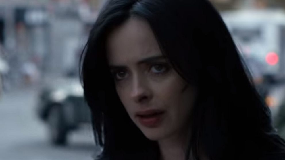 Krysten Ritter som Jessica Jones.