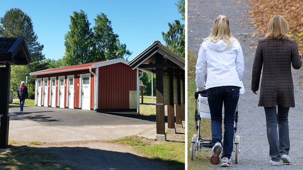 Rastplats och flanörer