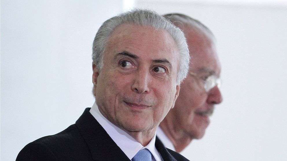 Brasiliens president Michel Temer