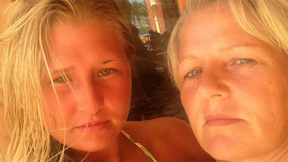 Beatrice och Lotta Brandt sitter fast på sitt hotell i Hurghada.