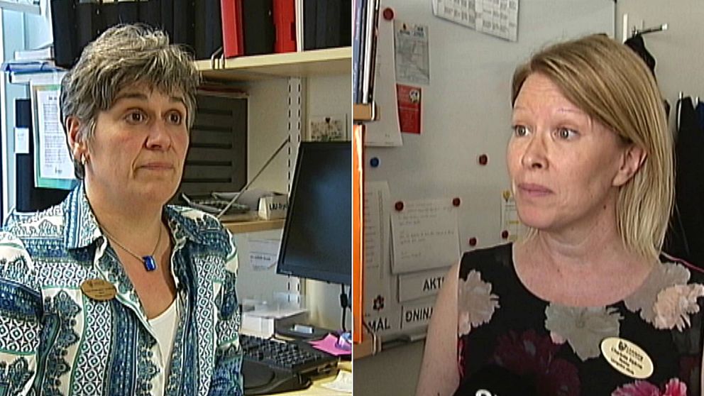 Kajsa Andersson Lundblad, rektor på Skäggetorpsskolan och Charlotta Stjärne, rektor på Ljungsbroskolan