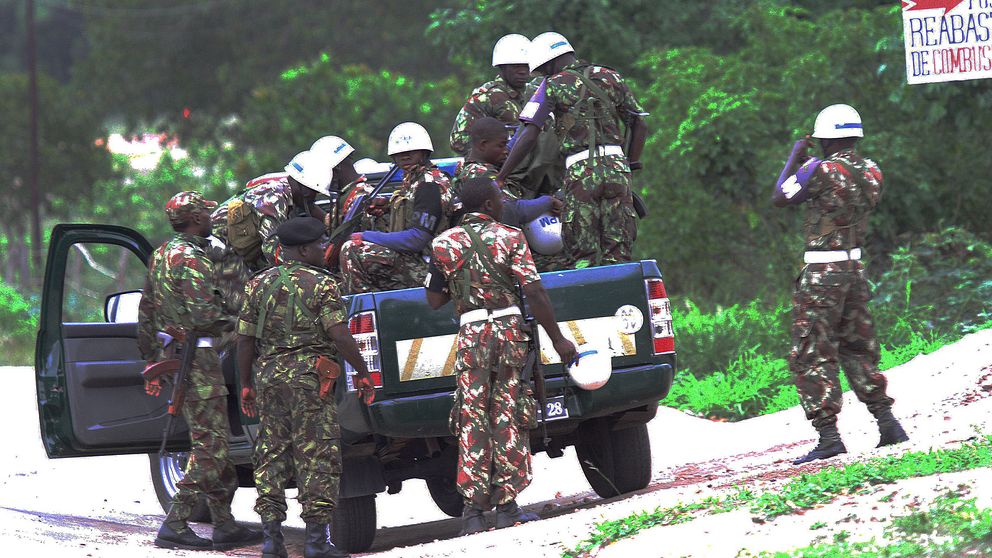 Poliser i Mozambique