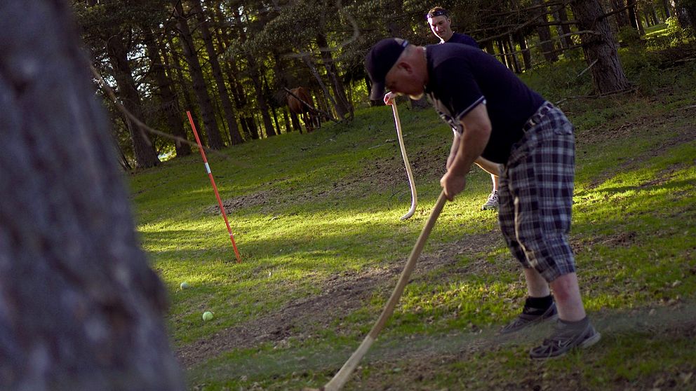 Lars Svanstål är grundaren av fäbodgolf.