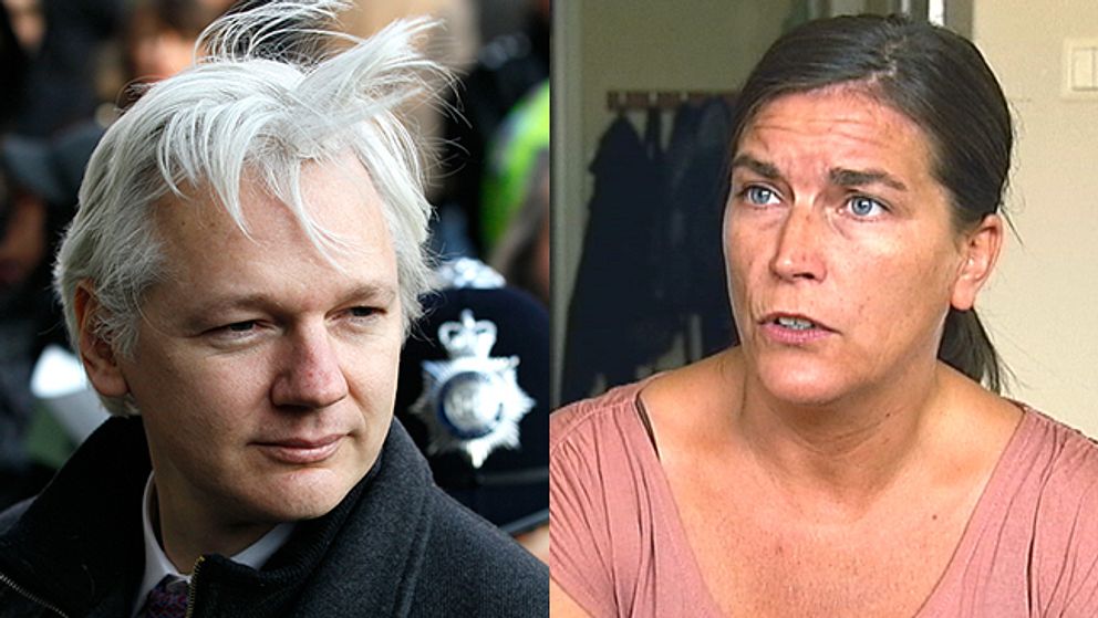 Wikileaks-grundaren Julian Assange (foto: Scanpix) och journalisten Sofia Mirjamsdotter (foto: SVT Kulturnyheterna).