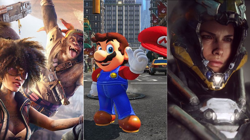 Beyond Good and Evil 2, Super Mario Odyssey och Anthem var några av höjdpunkterna på årets E3-mässa.
