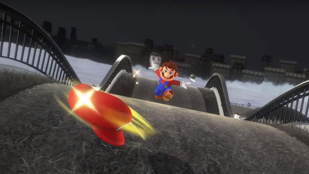 I Super Mario Odyssey spelar Marios hatt en nyckelroll – den används både till att besegra fiender och till att ta över kontrollen av dem.