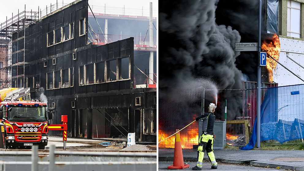 Centralsjukhuset i Karlstad och Älvkvarnsskolan i Sundbyberg.