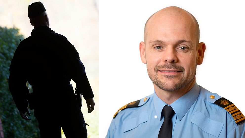 Patrick Ungsäter, chef för polisområde Nord i region Stockholm.