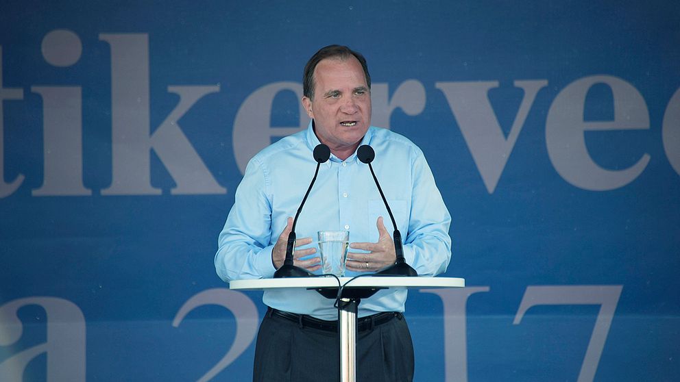 Stefan Löfven på Järvaveckan.