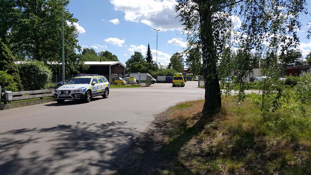 En knivskärning inträffade i Nybro på måndagseftermiddagen.