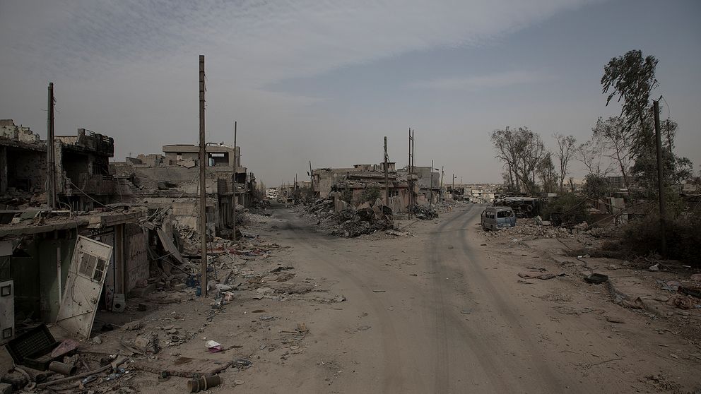 Mosul, en stad som vilar i total förödelse