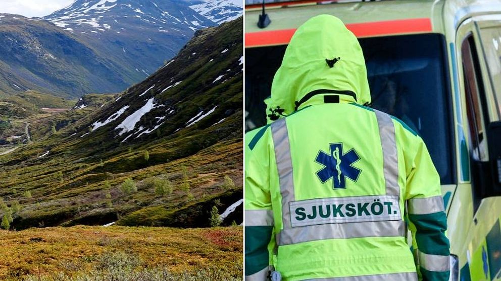 fjäll, ambulans, sjuksköterska