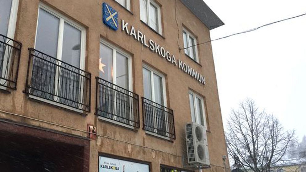 Karlskoga kommunhus fasad