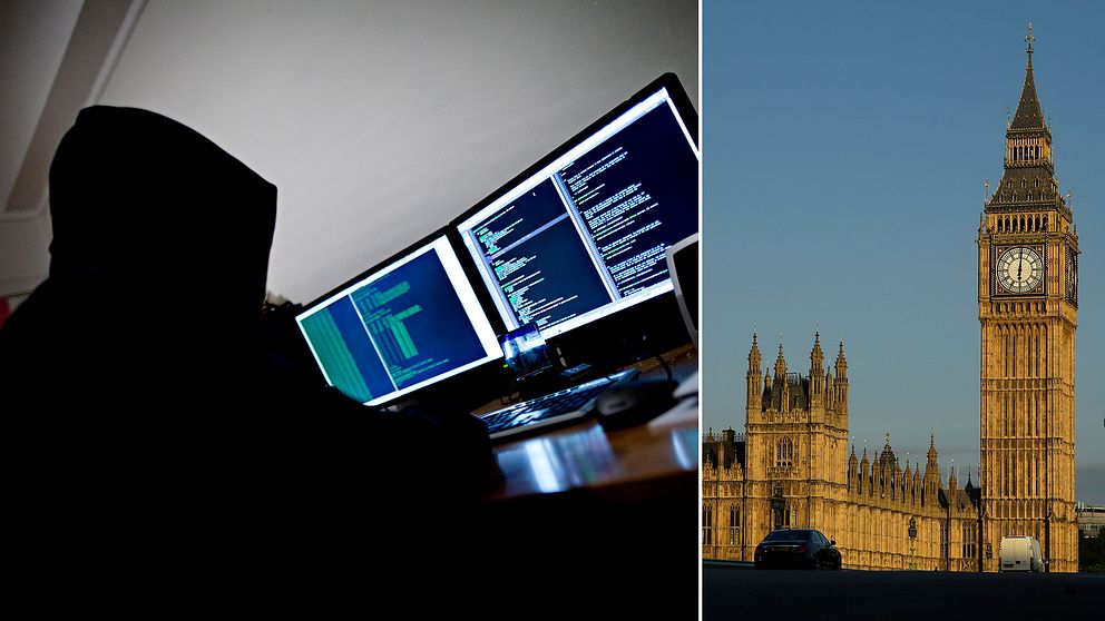 En hackare och det brittiska parlamentet.