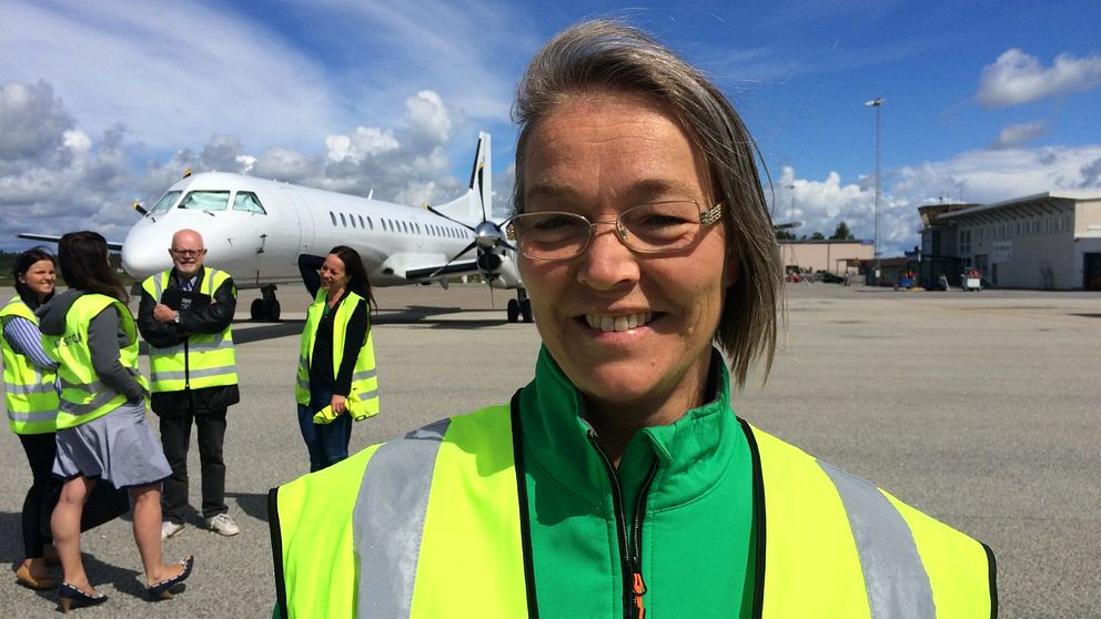 Helena Vilhelmsson, distriktsordförande för Centerpartiet