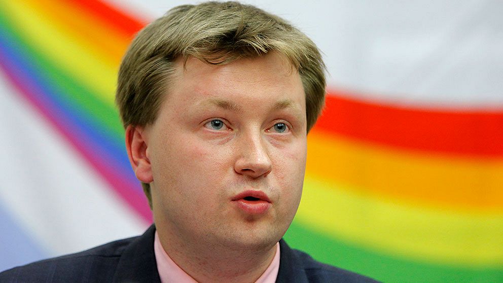 Ryska HBT-aktivisten Nikolai Alexeyev är en av de som anmälts på grund av sin läggning.