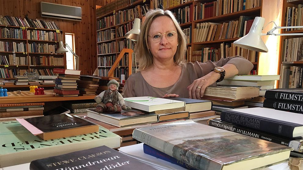 Erica Norman Arver ingmar bergman bibliotek fårö