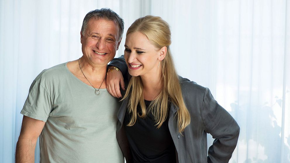 Vera Vitali och Michael Nyqvist spelar huvudrollerna i Ulf Malmros film ”Min så kallade pappa”, 2014.