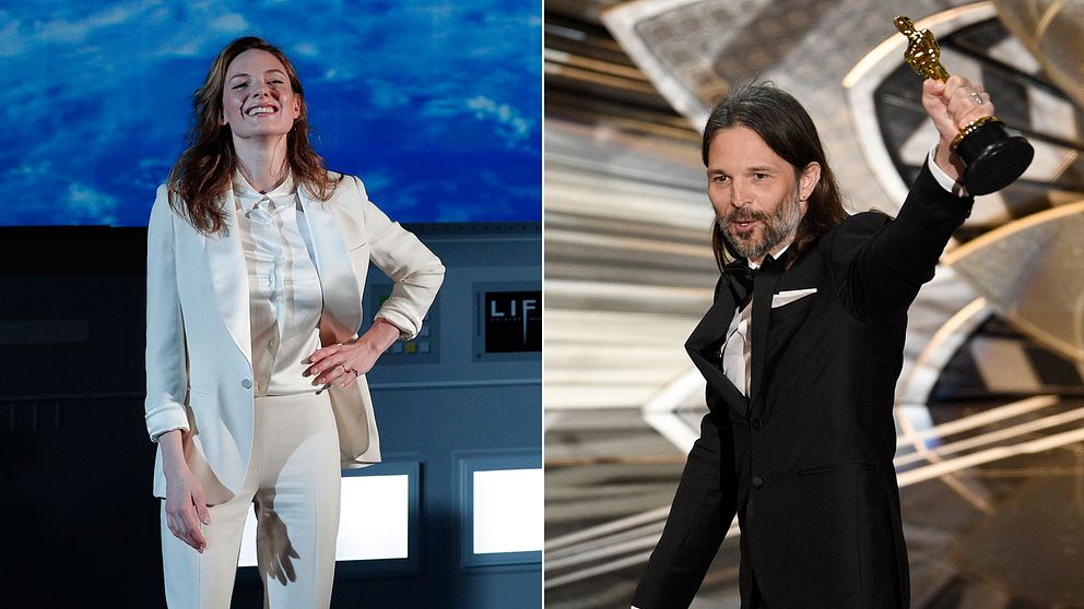 Rebecca Ferguson och Linus Sandgren är två av Oscarsakademins nya medlemmar.