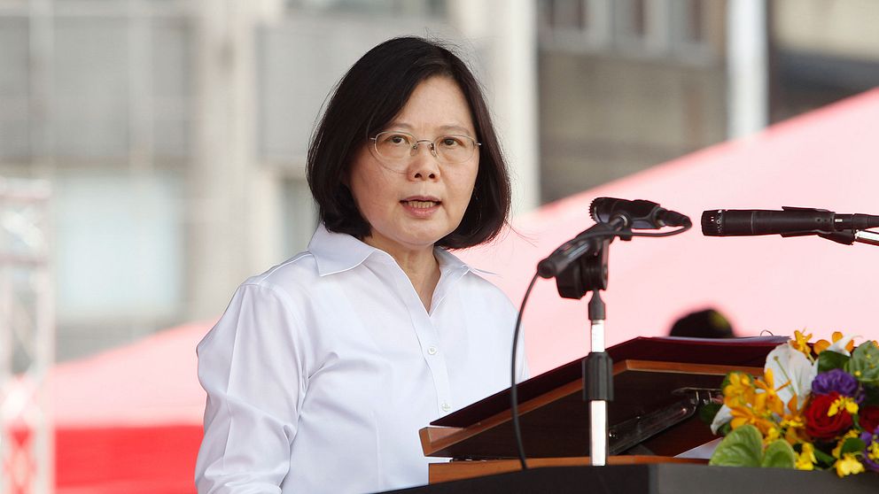 Taiwans president Tsai Ing-Wen