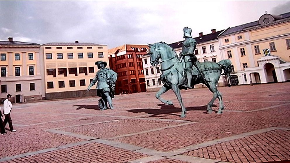 Så här vill Ruben Östlund att Gustav Adolfs torg i Göteborg ska se ut.