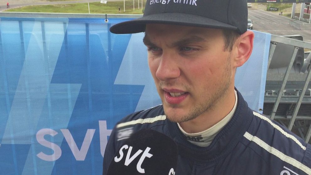Anton Marklund från Boliden hade en tuff väg med flera incidenter fram till finalen i helgens EM-deltävling i Hölje.