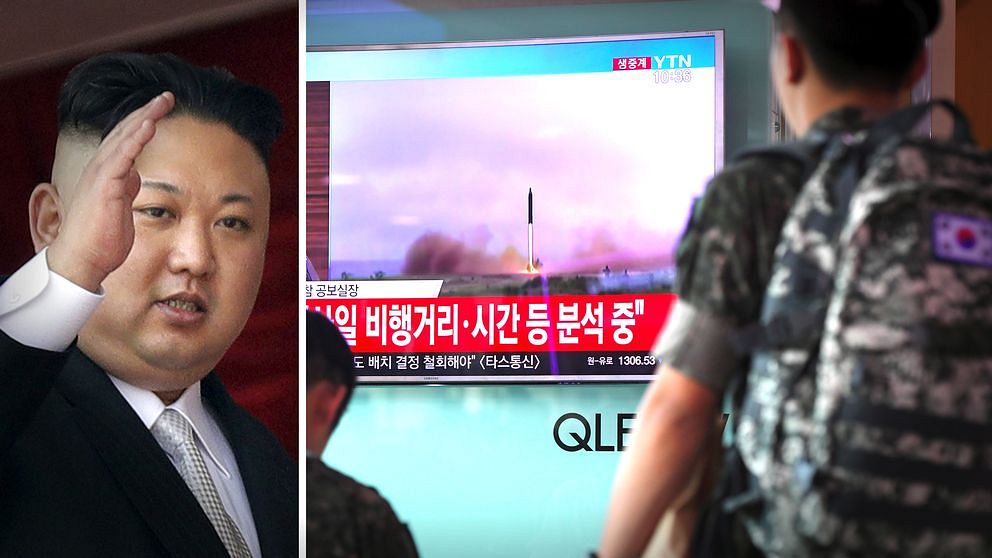 Nordkorea-robot landade i japansk zon