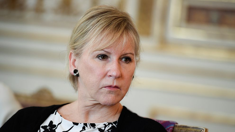 Utrikesminister Margot Wallström (S)