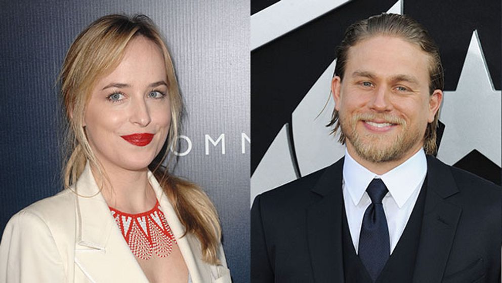 Dakota Johnson och Charlie Hunnam