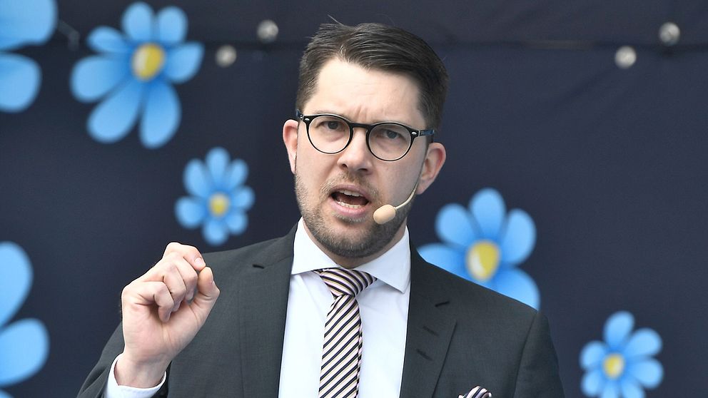 SD-ledaren Jimmie Åkesson