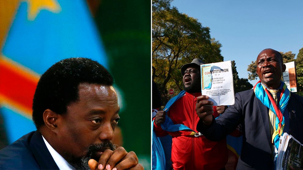 Kongo-Kinshasas president Joseph Kabila tycks hålla sig kvar vid makten i landet.