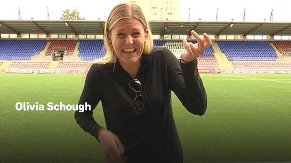 Fotbollsspelare Olivia Schough från Eskilstuna United.