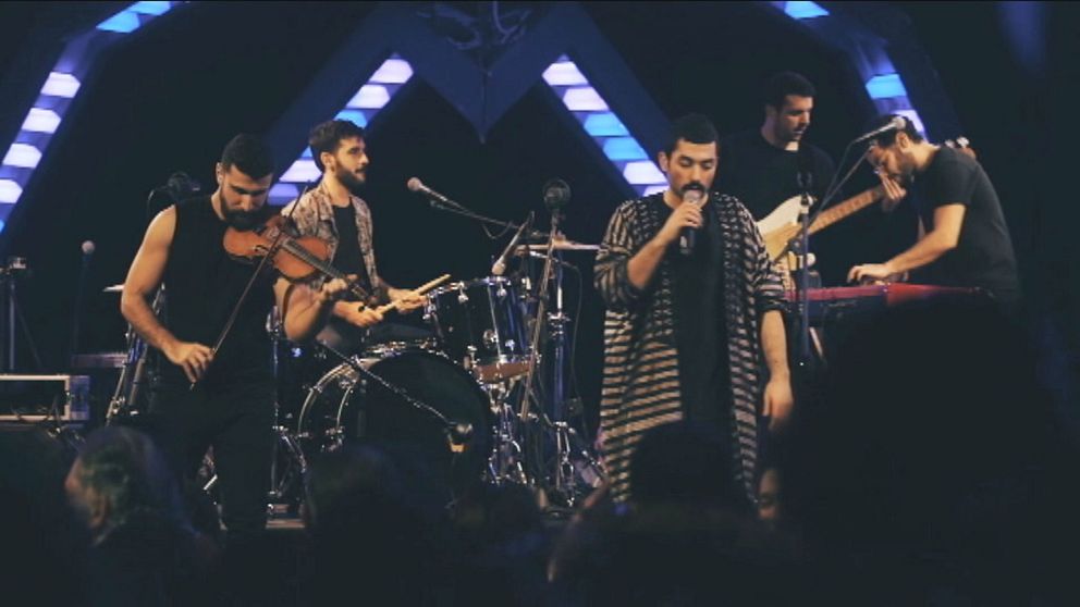 Det libanesiska rockbandet Mashrou’ Leila