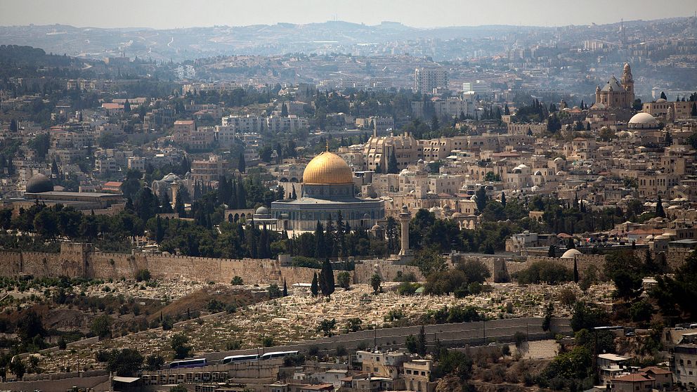 Tempelberget i Jerusalem. Arkivbild.