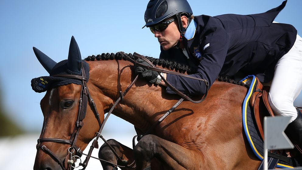 Peder Fredricson och All in under Falsterbo Horse Show.