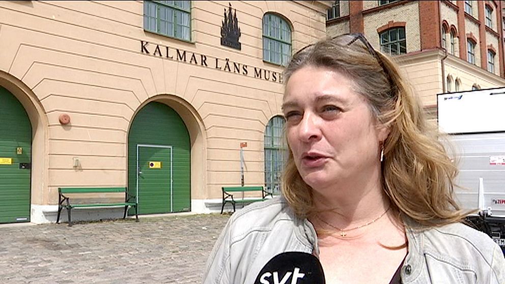 Helena Victor, projektledare för utgrävningarna på Sandby borg.