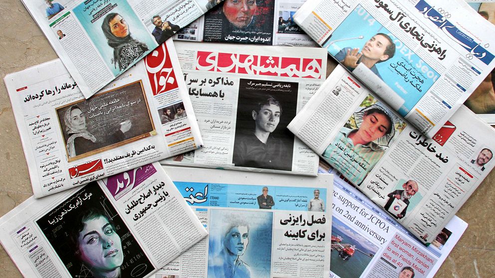 Iranska tidningar