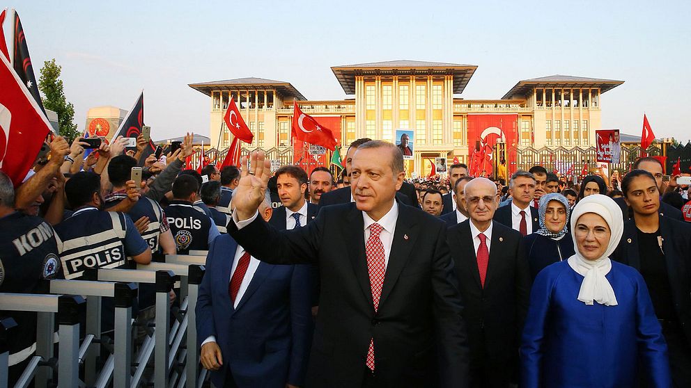 Turkeits president Erdogan